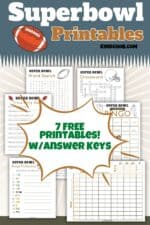 Free Football Printables - Printable Game Day Activities! - Kim Schob