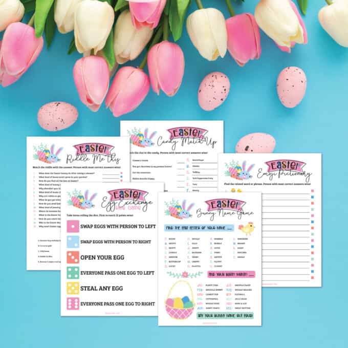 Free Printable Easter Games - Kim Schob