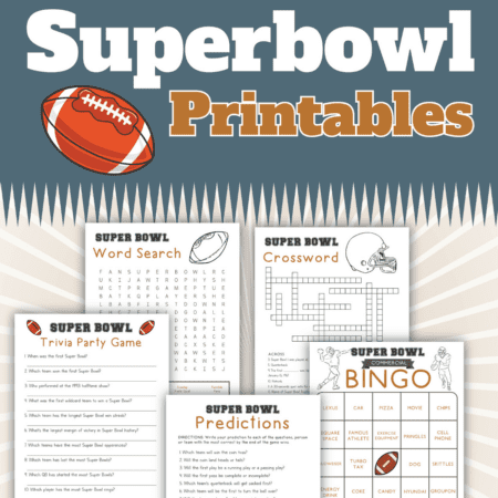 Free Football Printables - Printable Game Day Activities! - Kim Schob