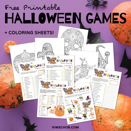 Free Printable Halloween Games - Kim Schob