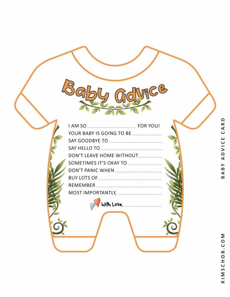 Safari Baby Shower Theme Ideas (Free Printable!) - Kim Schob