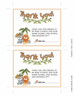 Safari Baby Shower Theme Ideas (Free Printable!) - Kim Schob