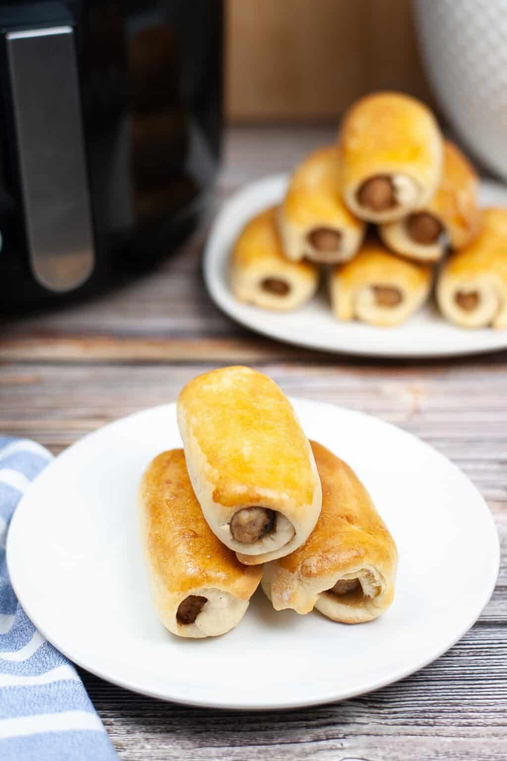 7 Ingredient Air Fryer Sausage Kolaches Kim Schob