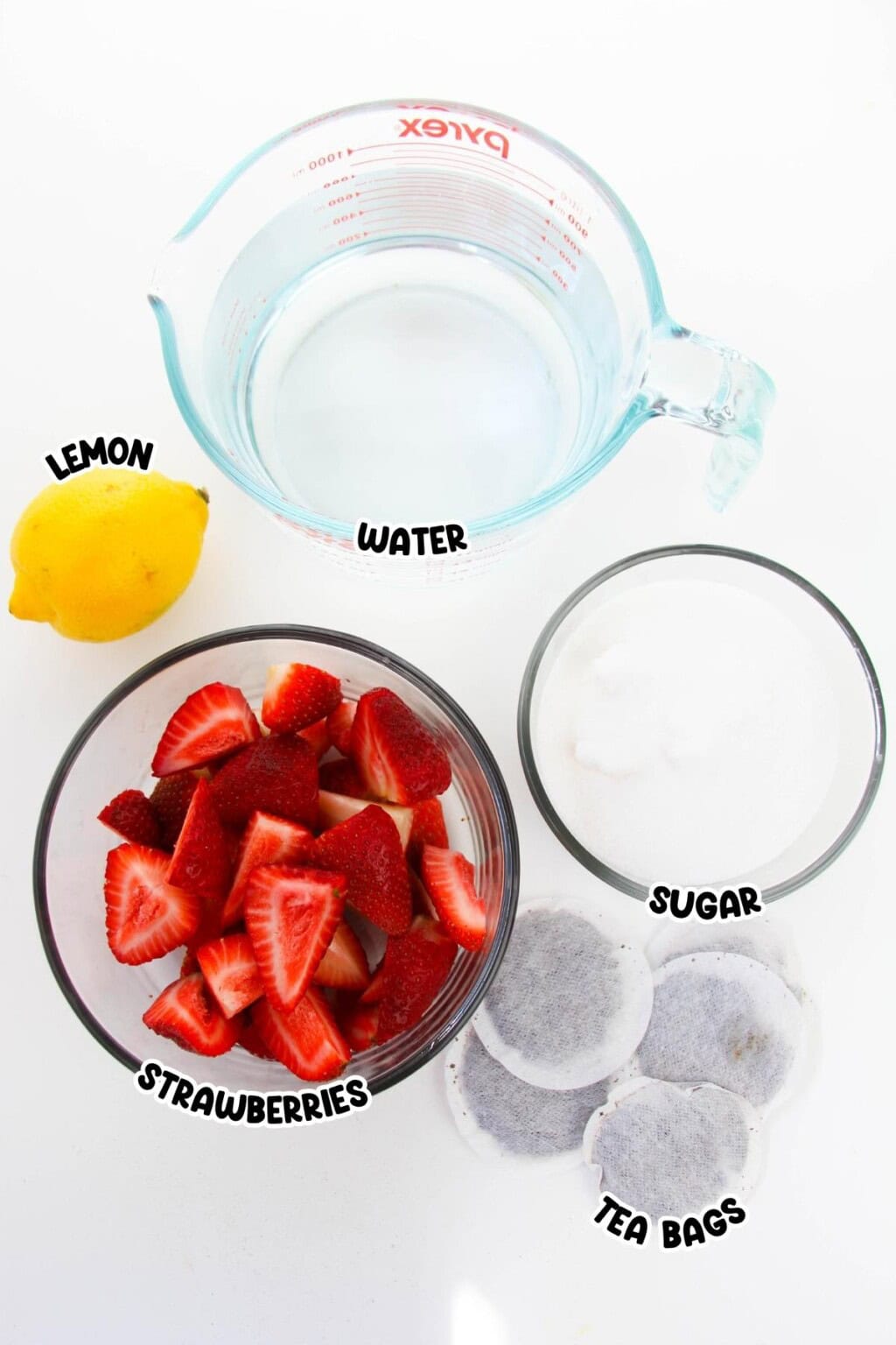 Fresh Strawberry Tea Recipe Kim Schob