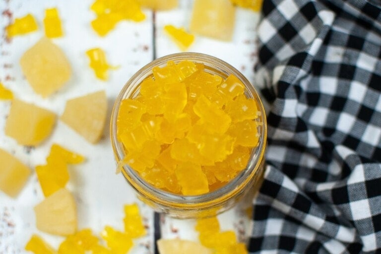 Homemade Pineapple Gummies (With Jello) Makes 200+ Kim Schob