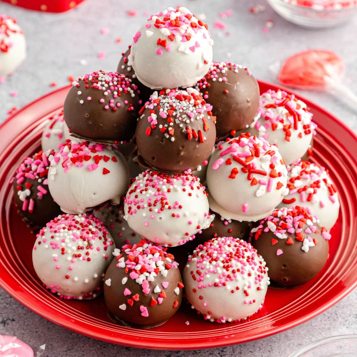 Red Velvet Cake Balls Recipe