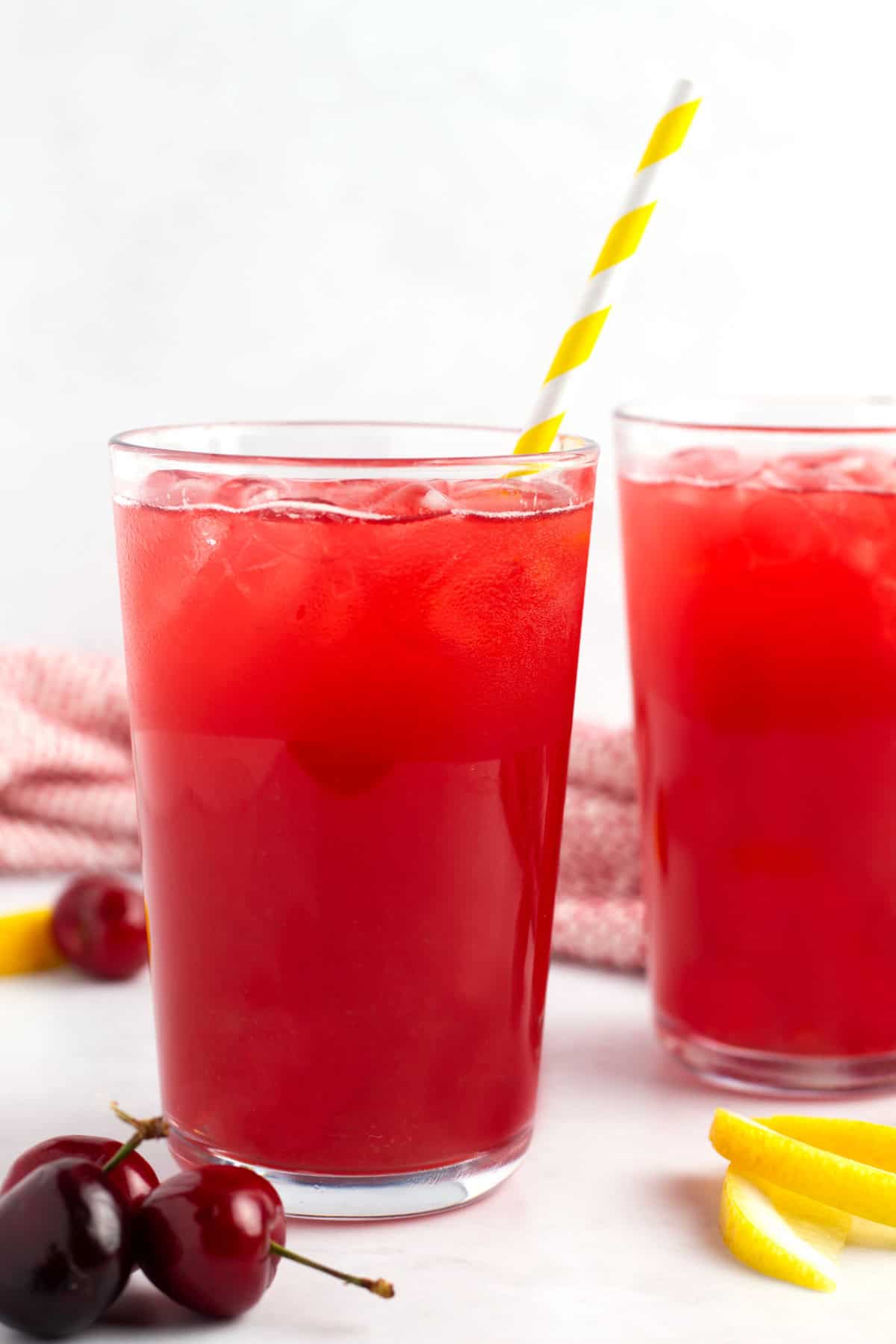 Two-Glasses-of-Homemade-Cherry-Lemonade.
