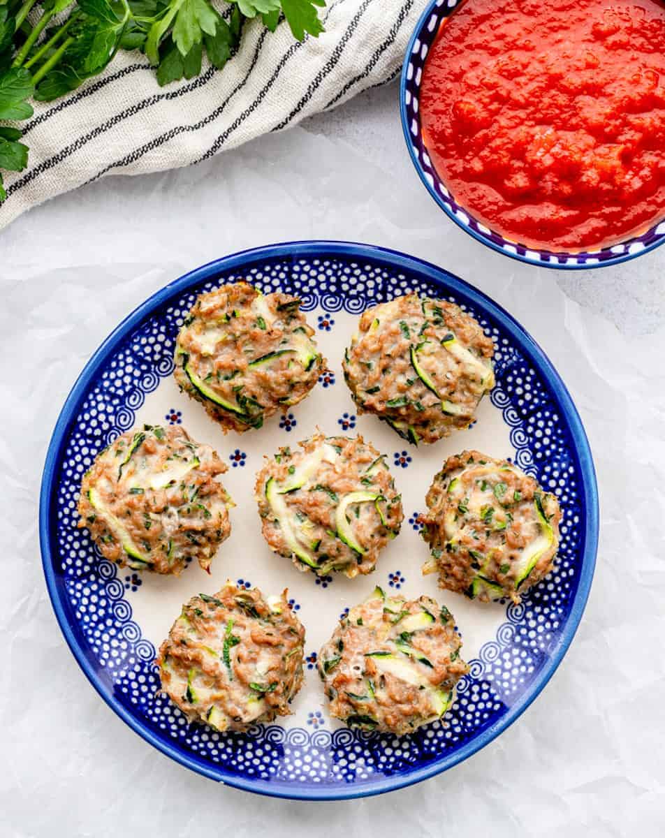 Chicken Zucchini Poppers.
