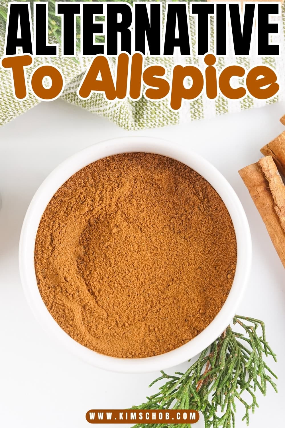 A bowl of spice mix on a white surface.