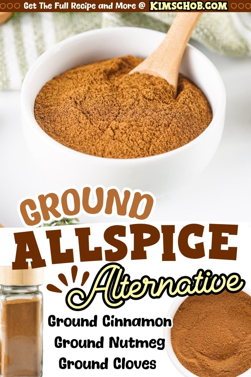 Bowl of allspice.