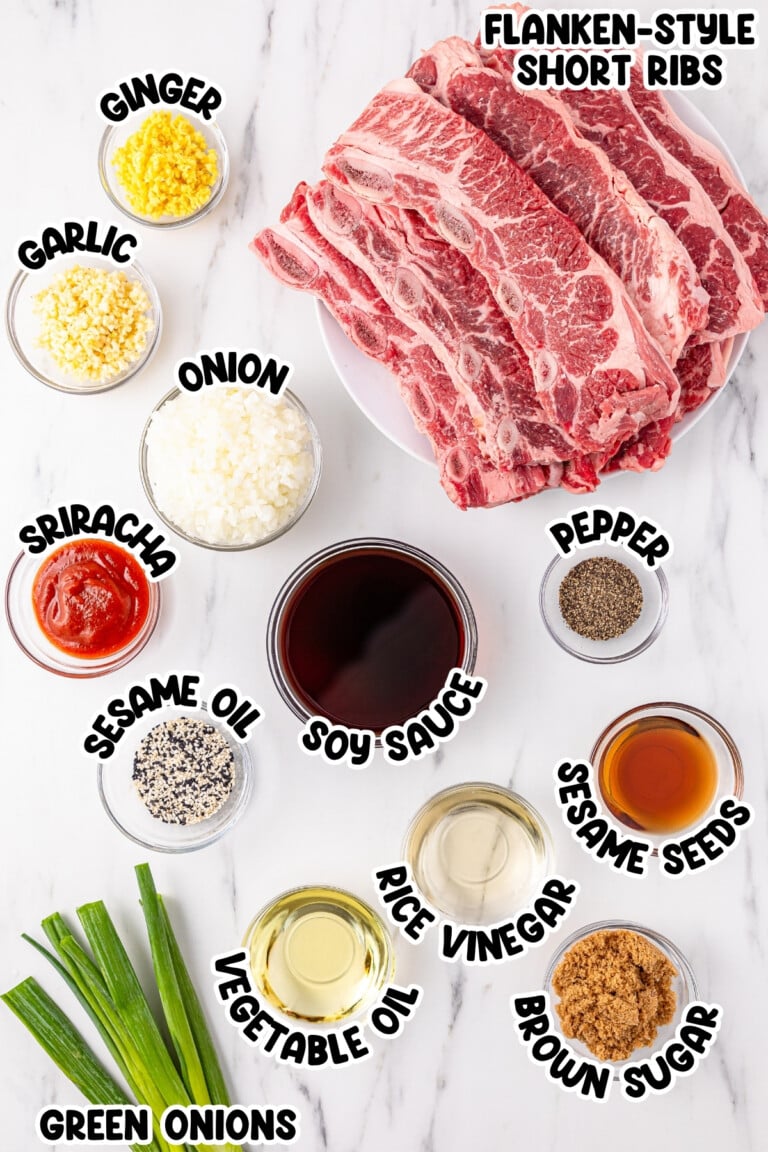 La Ribs Baked Korean BBQ Short Ribs (Authentic LA Galbi Recipe) - Kim Schob