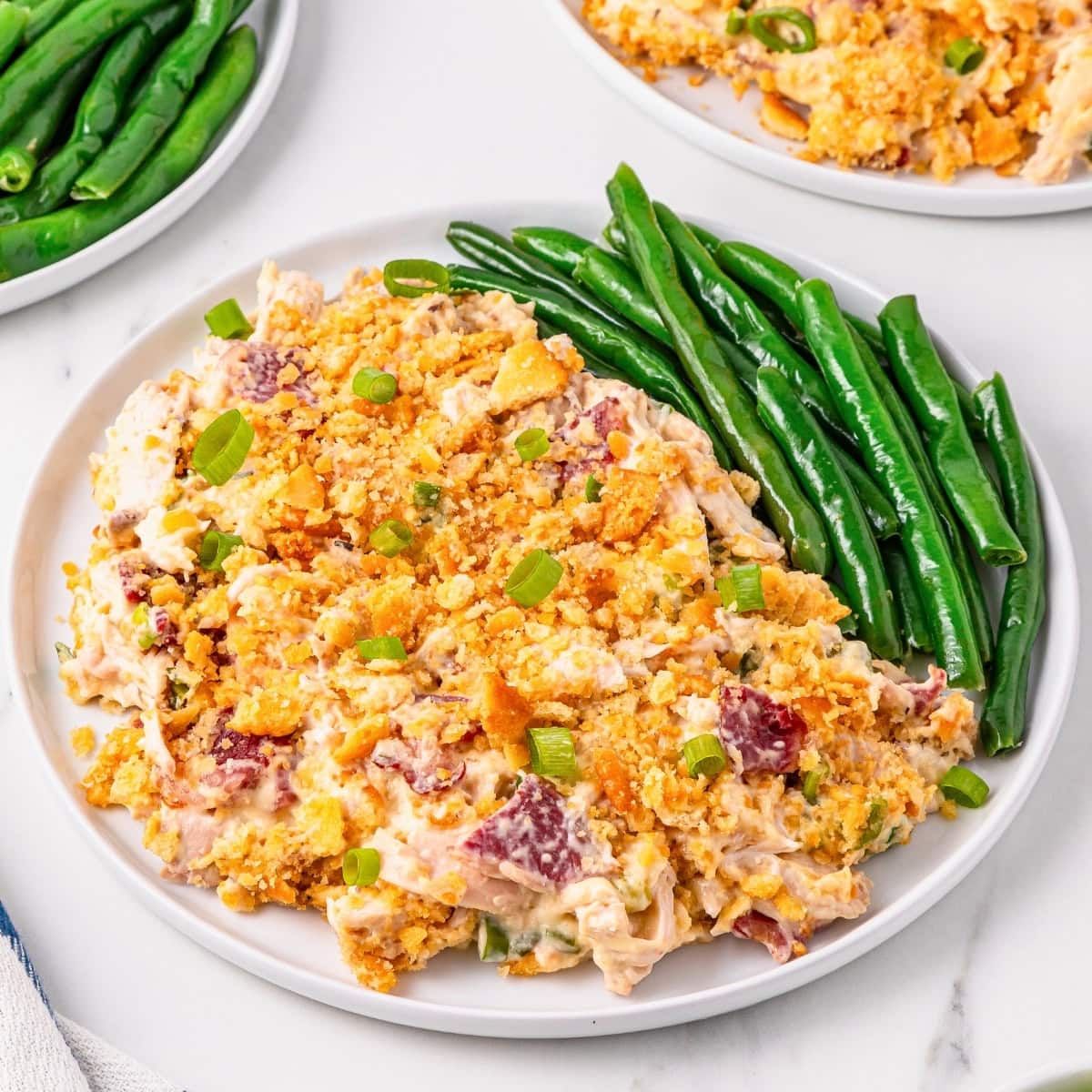 Ritz Cracker Chicken Casserole