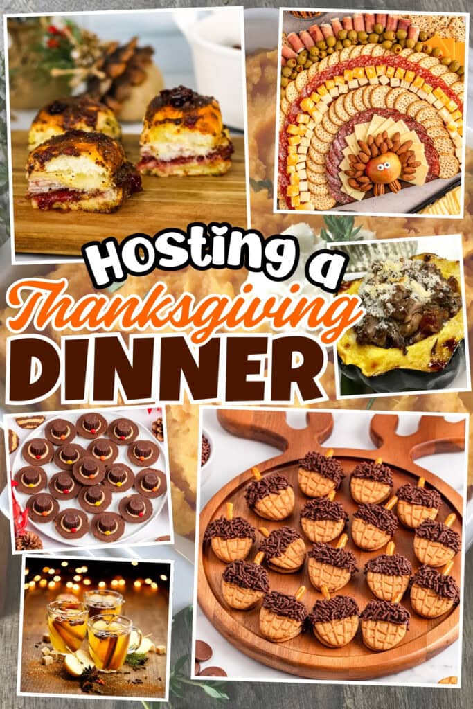 Thanksgiving foods and treats.