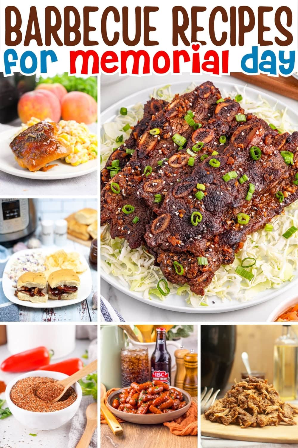 Barbecue dishes.