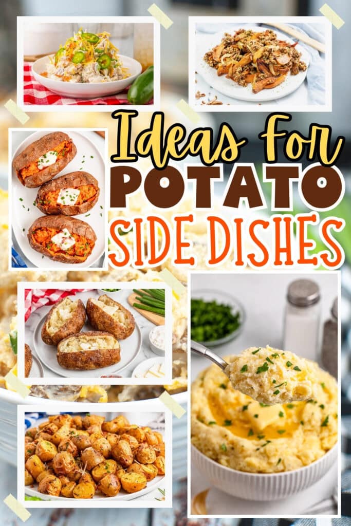 Various potato side dishes.