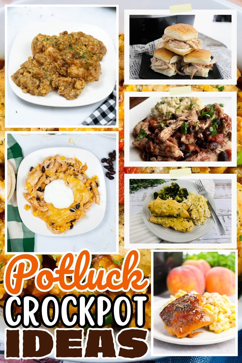 Crockpot dishes.