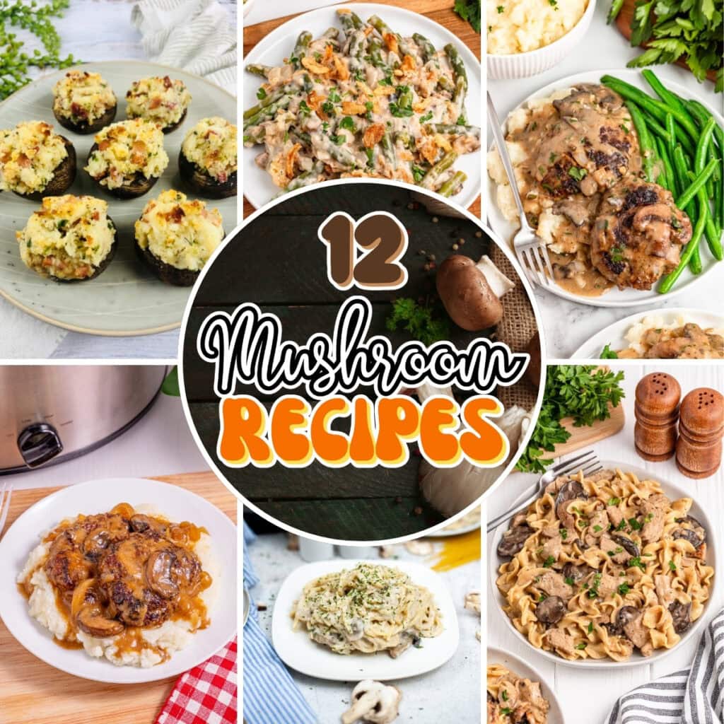 Mushroom dishes.