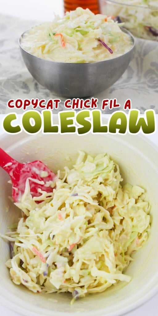 Copycat Chick-fil-A coleslaw recipe.