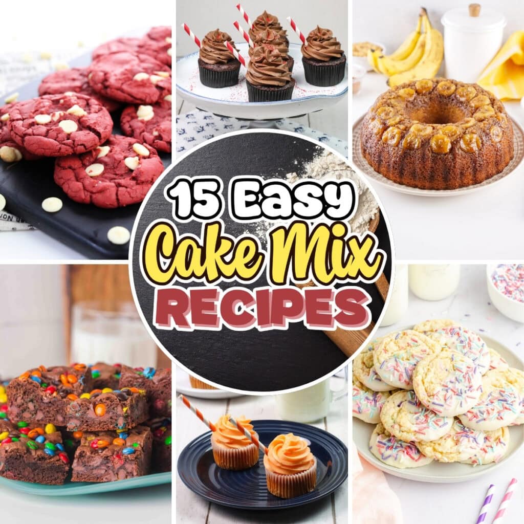 Easy Cake Mix Recipes.