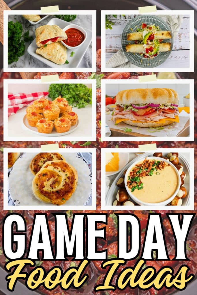 Appetizers and sandwiches.