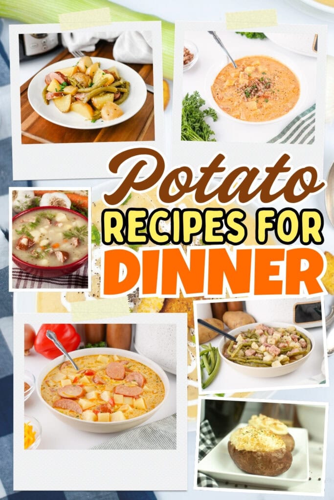 Potato dishes.