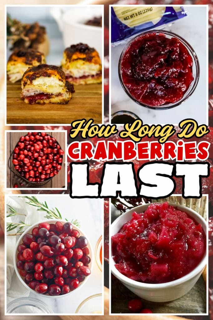 Cranberries and cranberry dishes.