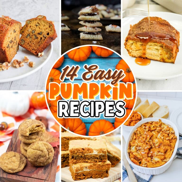 Pumpkin desserts.