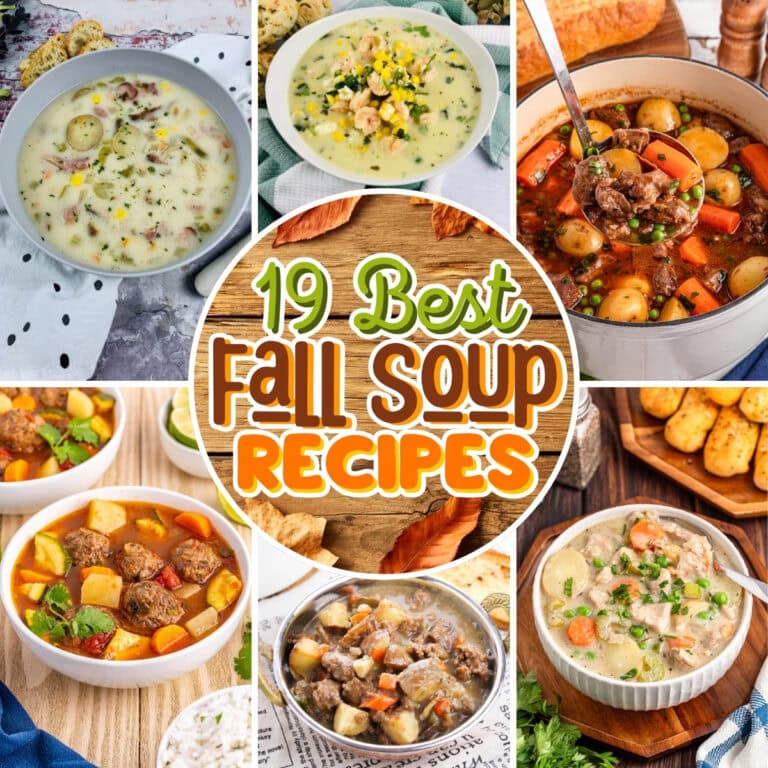 Hearty soups.