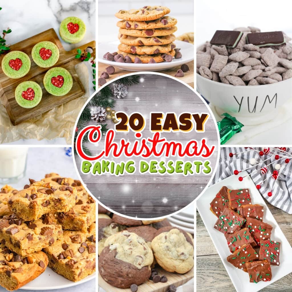 Christmas desserts.