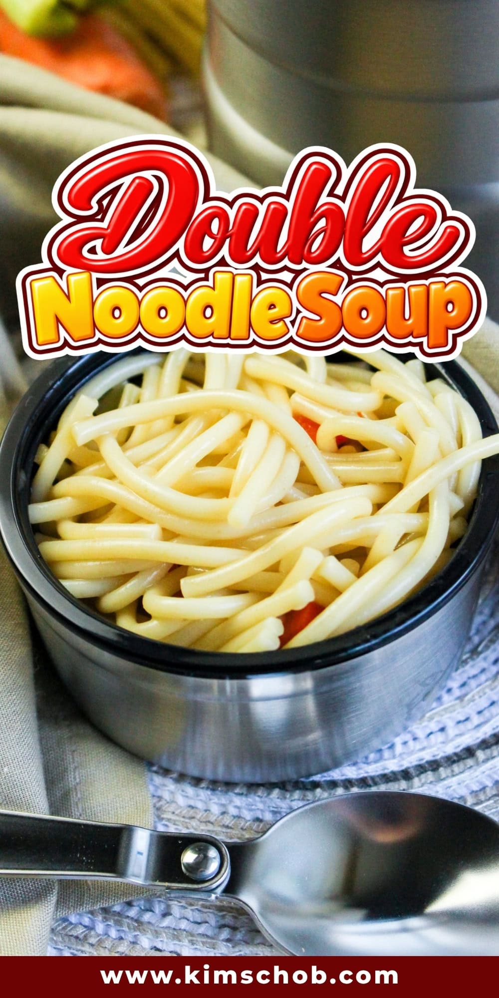 Bowl of noodle soup.