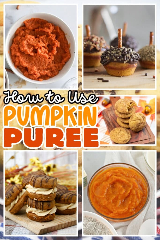 Pumpkin puree desserts.