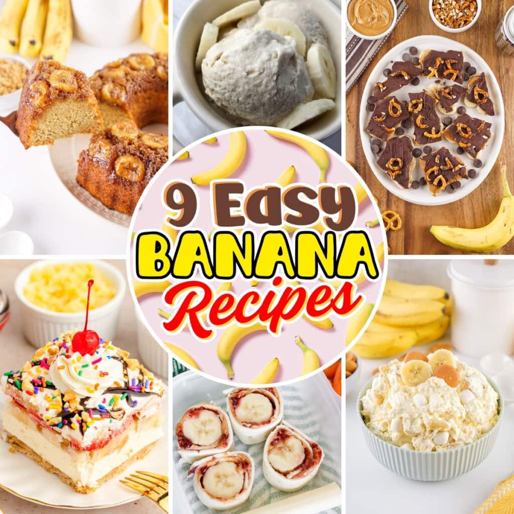 Banana recipes.