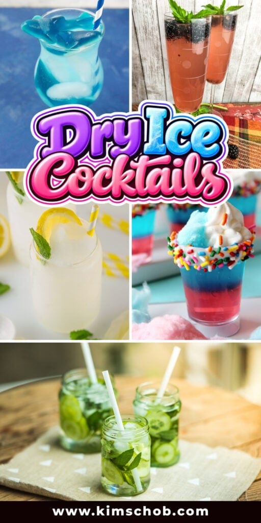 Colorful cocktails.