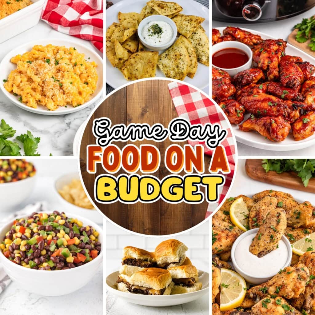 Game Day Food on a Budget, ideal for lunch box meal prep.