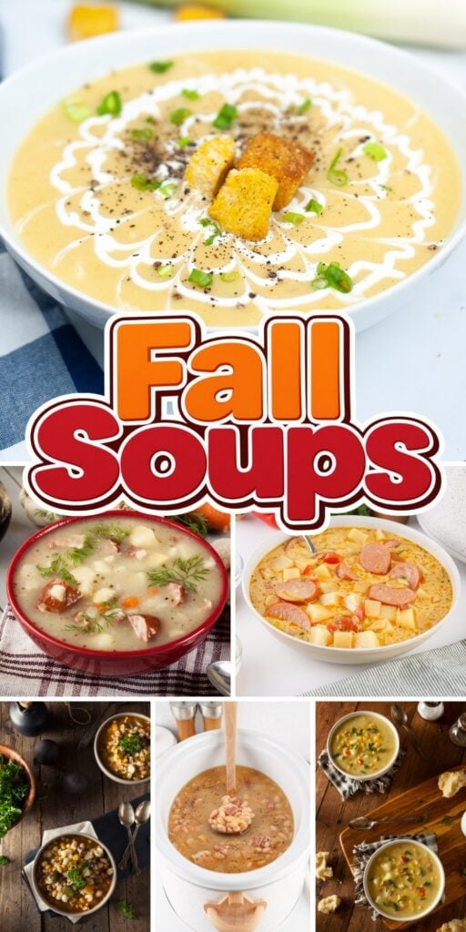Various soups.